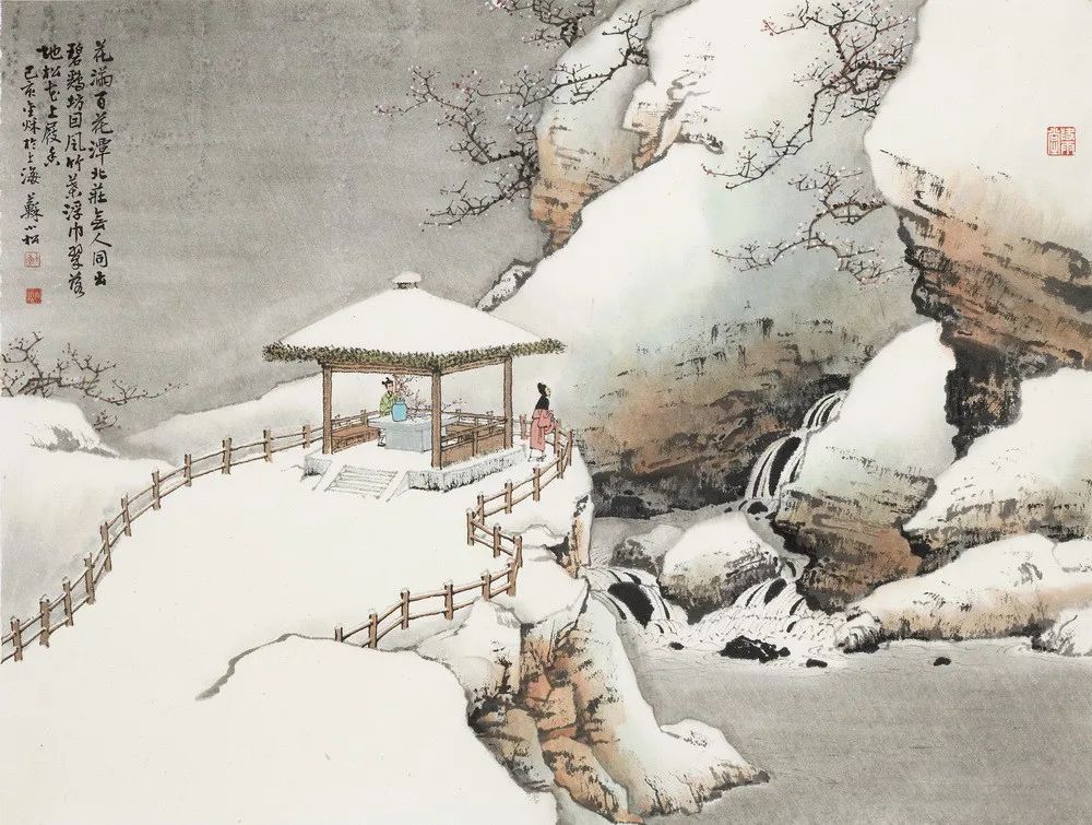 苏小松山水画欣赏,苏小松画家特点