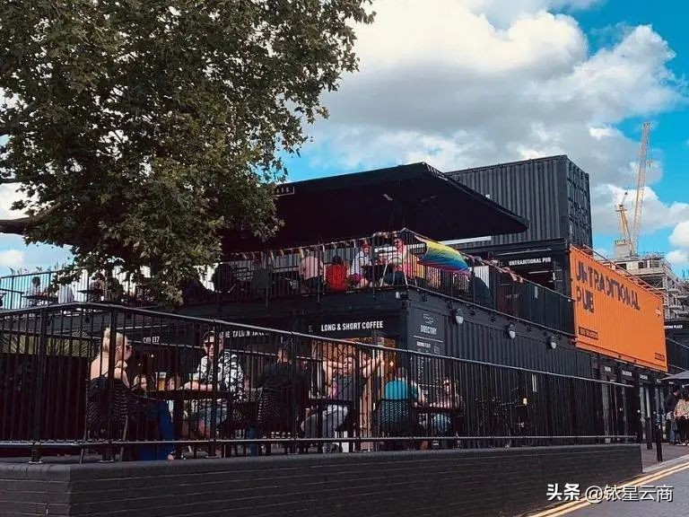 模块化集装箱餐厅,集装箱餐饮网红店