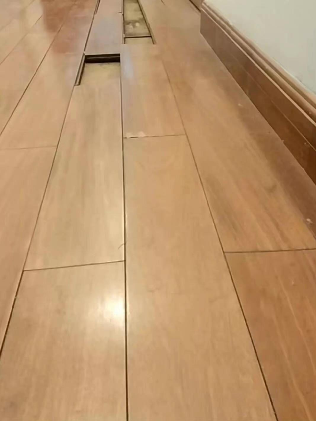 木地板通铺起拱能自己恢复吗,已经铺好的木地板不平怎么补救