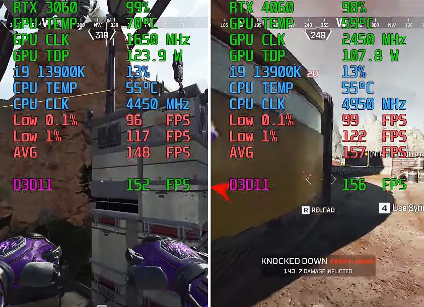 rtx4060对比3070游戏测试,rtx4060游戏实测揭秘