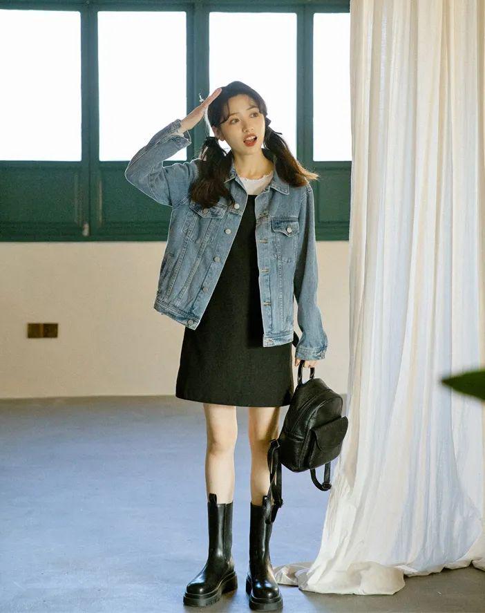 牛仔外套怎么穿搭才好看,牛仔外套怎么穿好看又简单