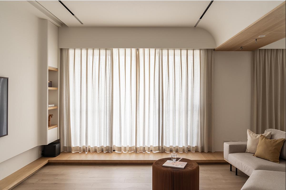 88平米房子小吧台,卧室日式吧台