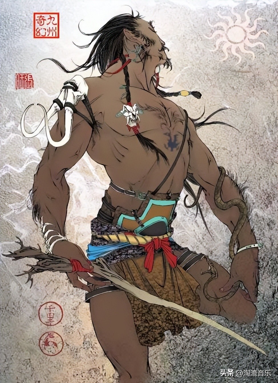 中国神话中的十大魔神,上古神话中有哪些魔神