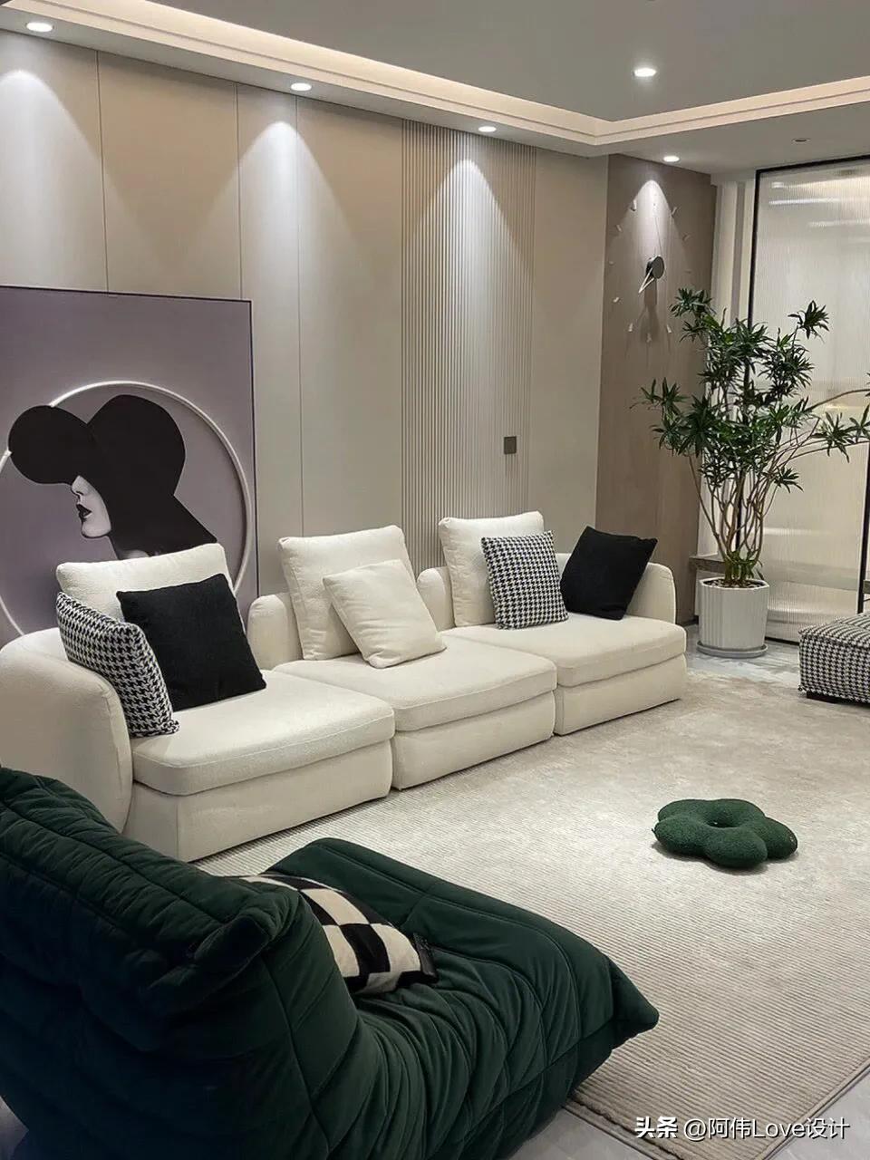 沙发背景墙画最新款式现代简约,2021流行沙发背景墙挂画