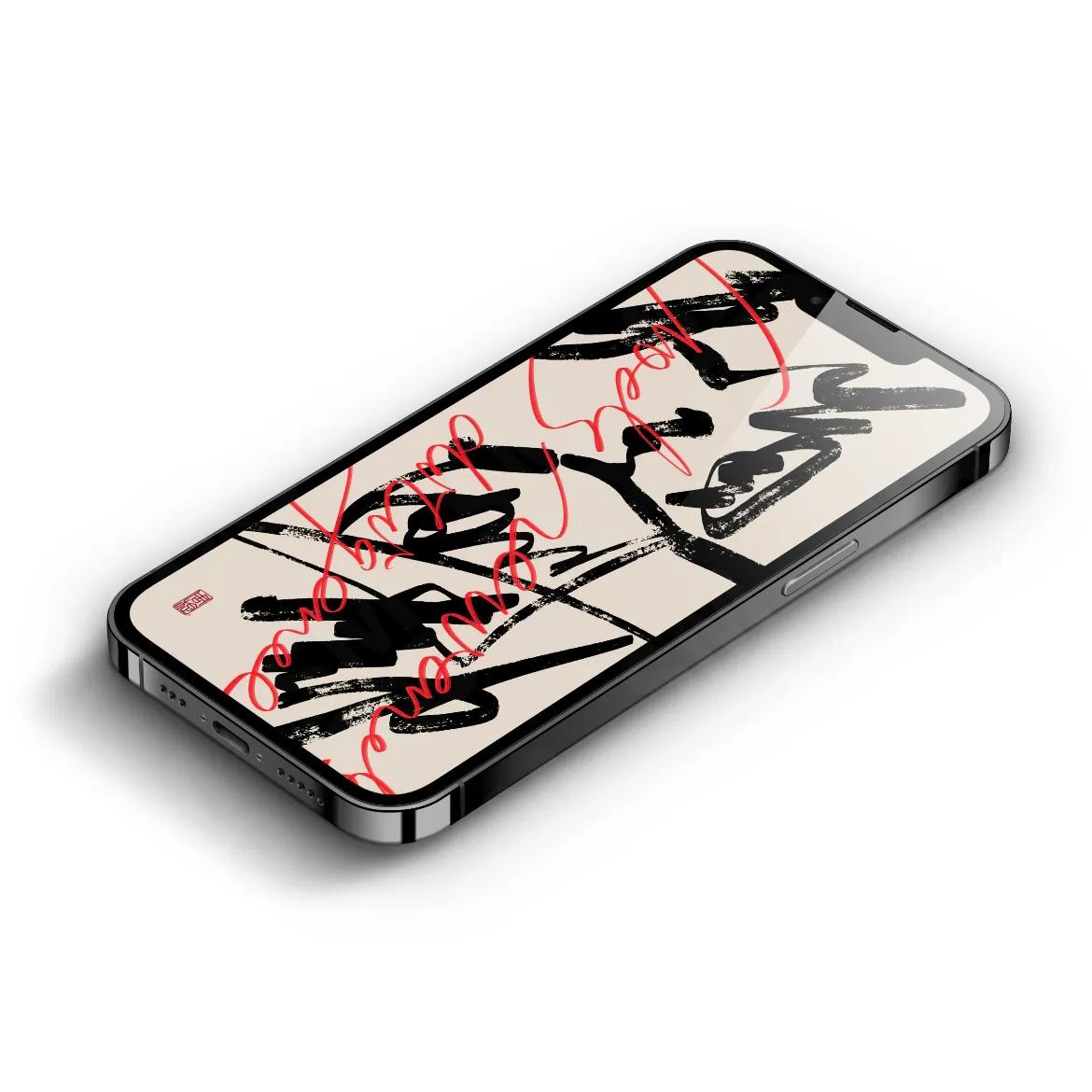 手写文字壁纸,手机壁纸手写壁纸