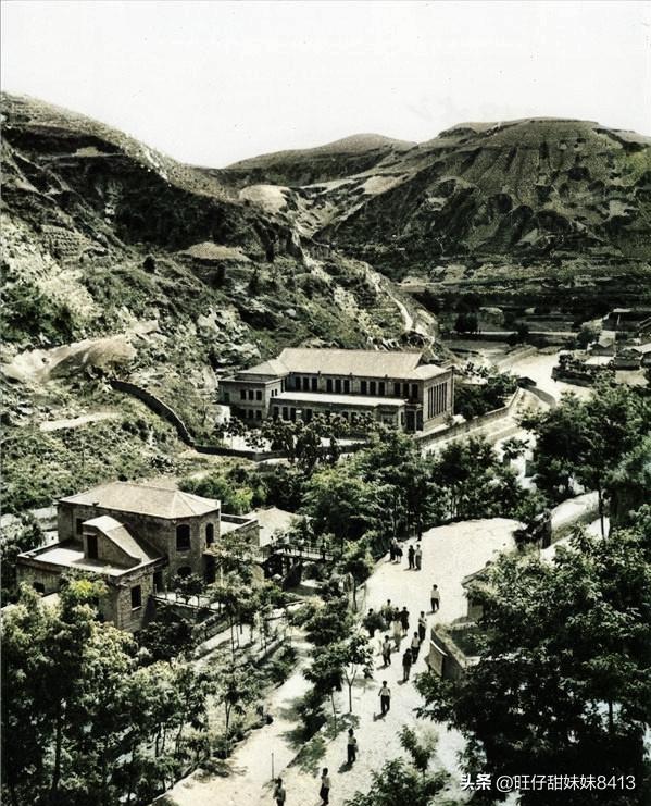 一组1937年延安珍贵老照片,延安老照片抗日时期