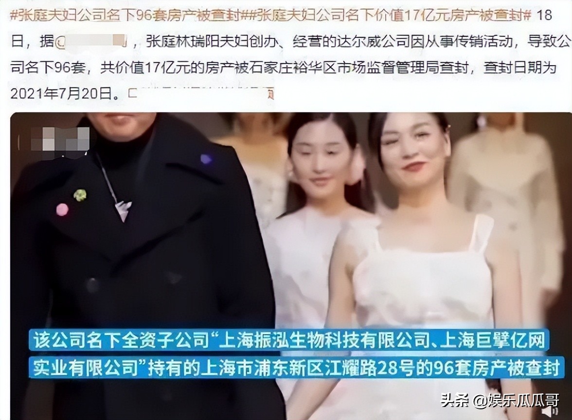 张庭陶虹塑料姐妹花,陶虹在张庭的公司分红4亿