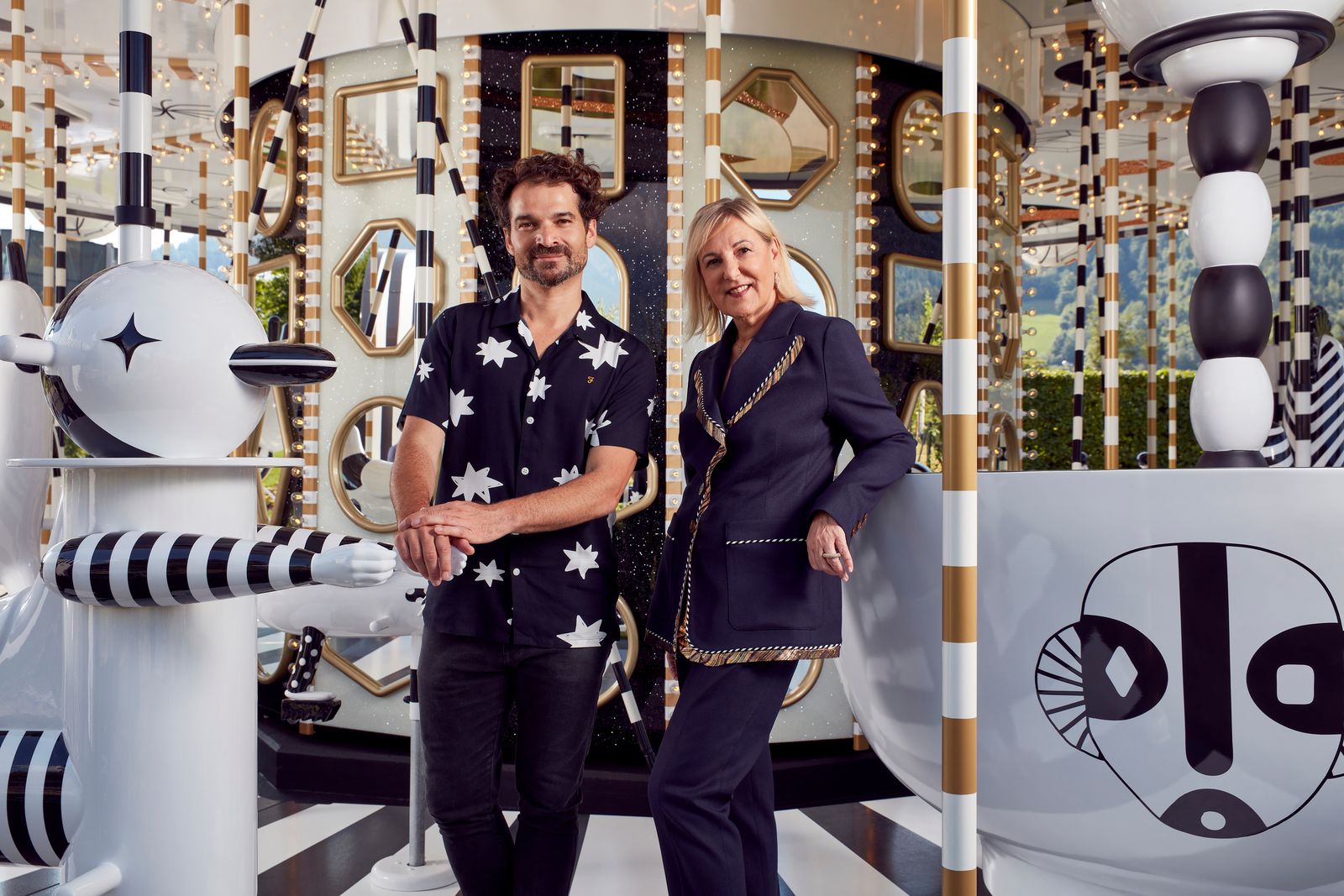 施华洛世奇旋转木马项链,施华洛世奇旋转木马