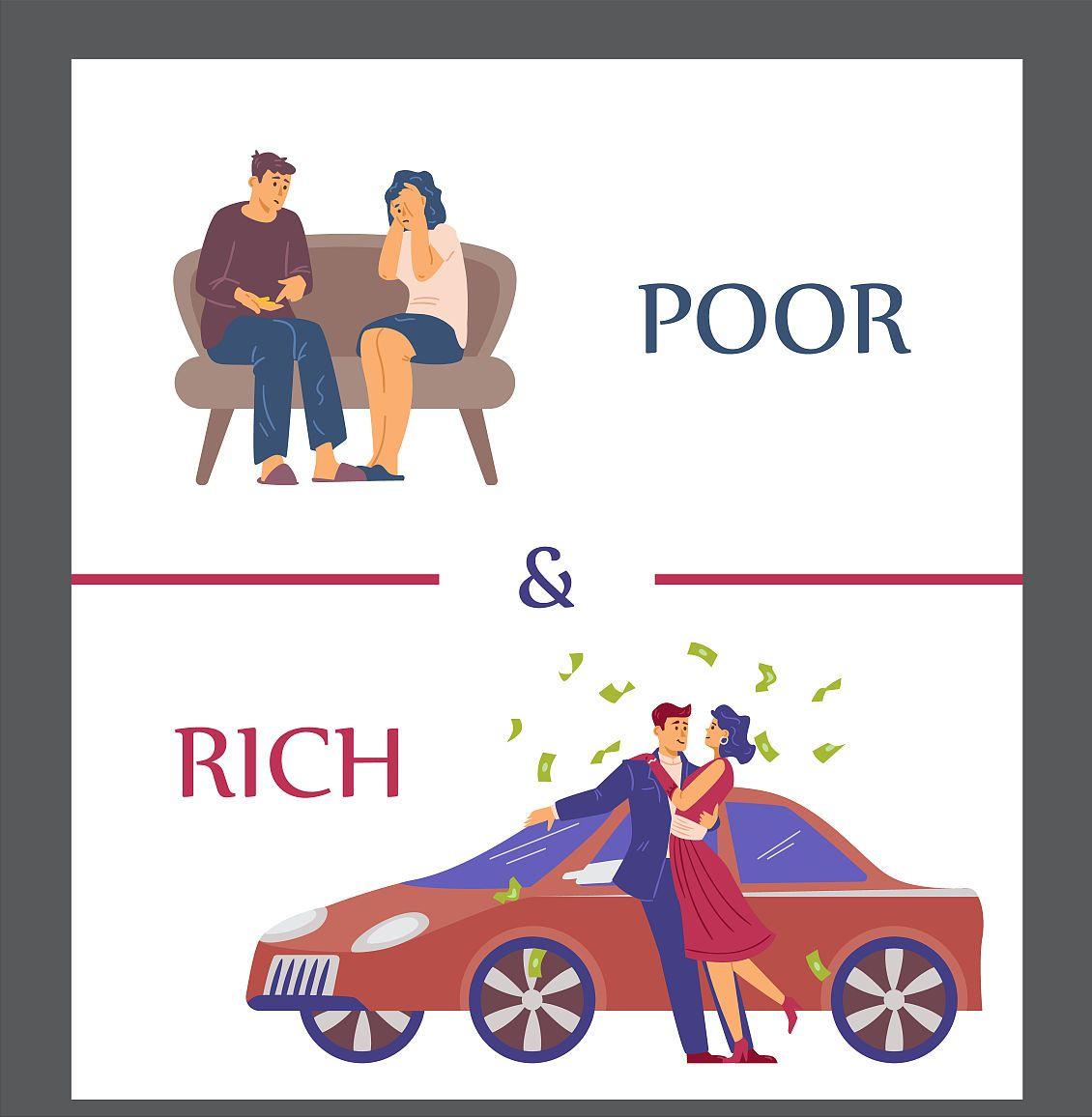 富豪相信命运穷人相信天道酬勤,富人相信利益是什么