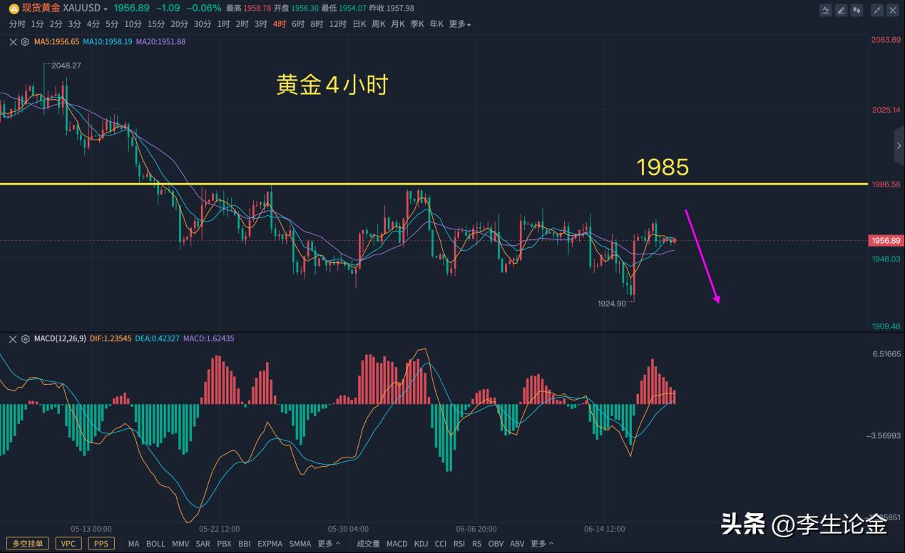 李生论金最新情况,通胀预期上升黄金继续看涨