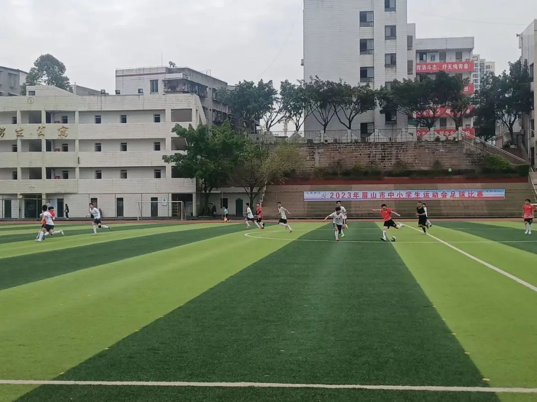 眉山市齐通中学足球比赛,洪雅2024年中小学生田径运动会