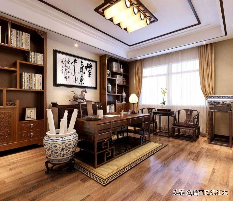 红木适合小户型,小户型红木搭配
