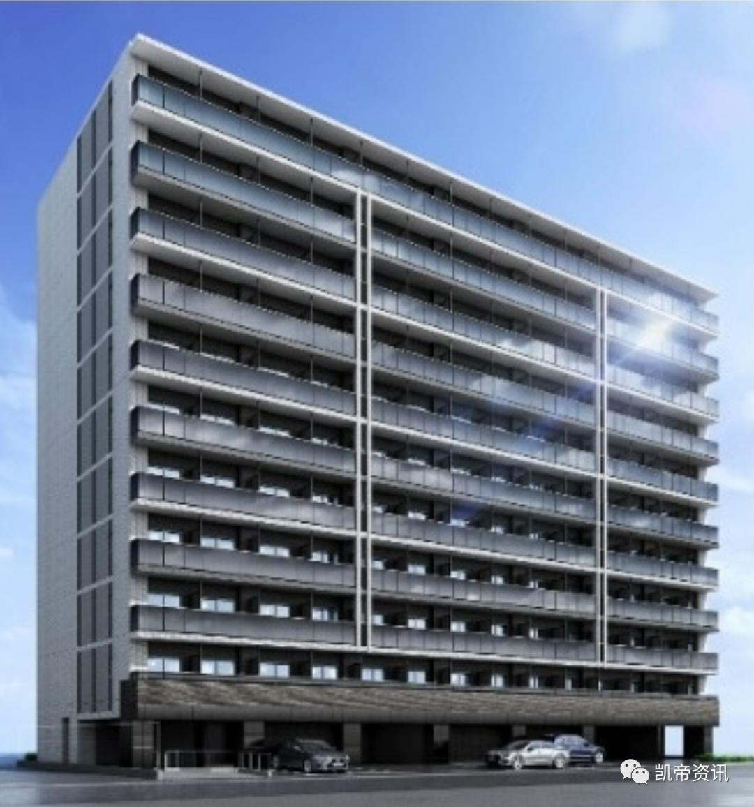 「每日新闻」日本FJ公司在横滨的公寓发售