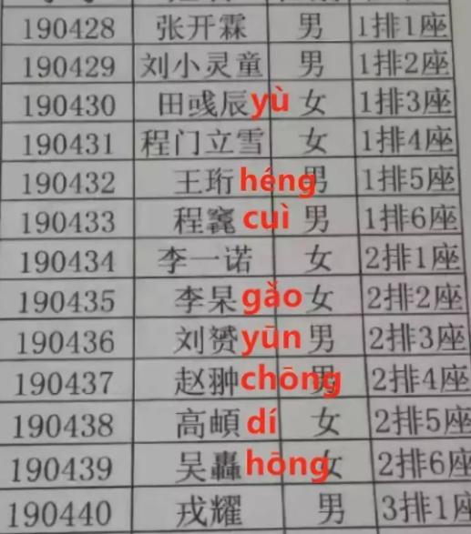 学生名字走红连名带姓只有两笔,小学生因名字走红连名带姓共两笔