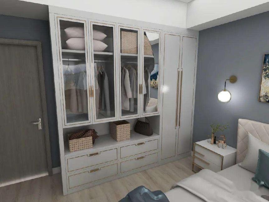 衣柜不能对床风水学,卧室衣柜要不要放到顶上