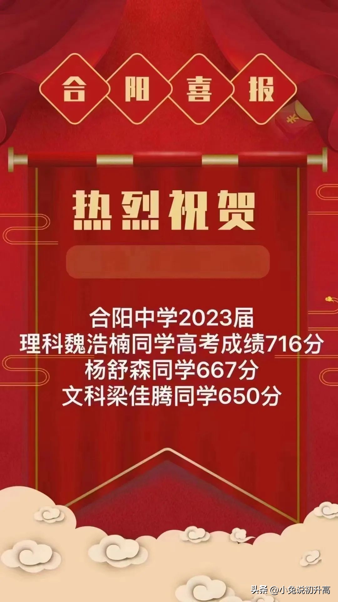 2023年陕西省64所高中学校高考成绩盘点