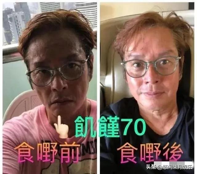 70岁谭咏麟暴瘦照片,72岁谭咏麟生病瘦了十多斤