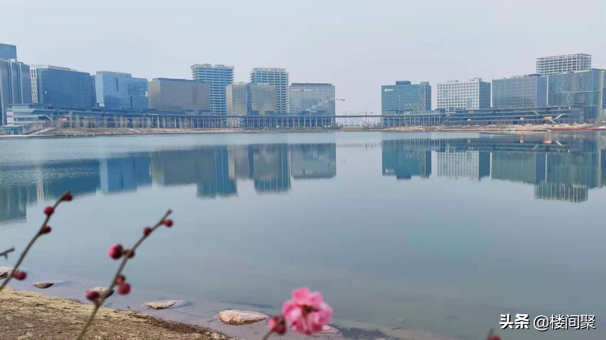 碧水清清映“如意”，大厦栉比迎春天！郑州金融岛一片沸腾