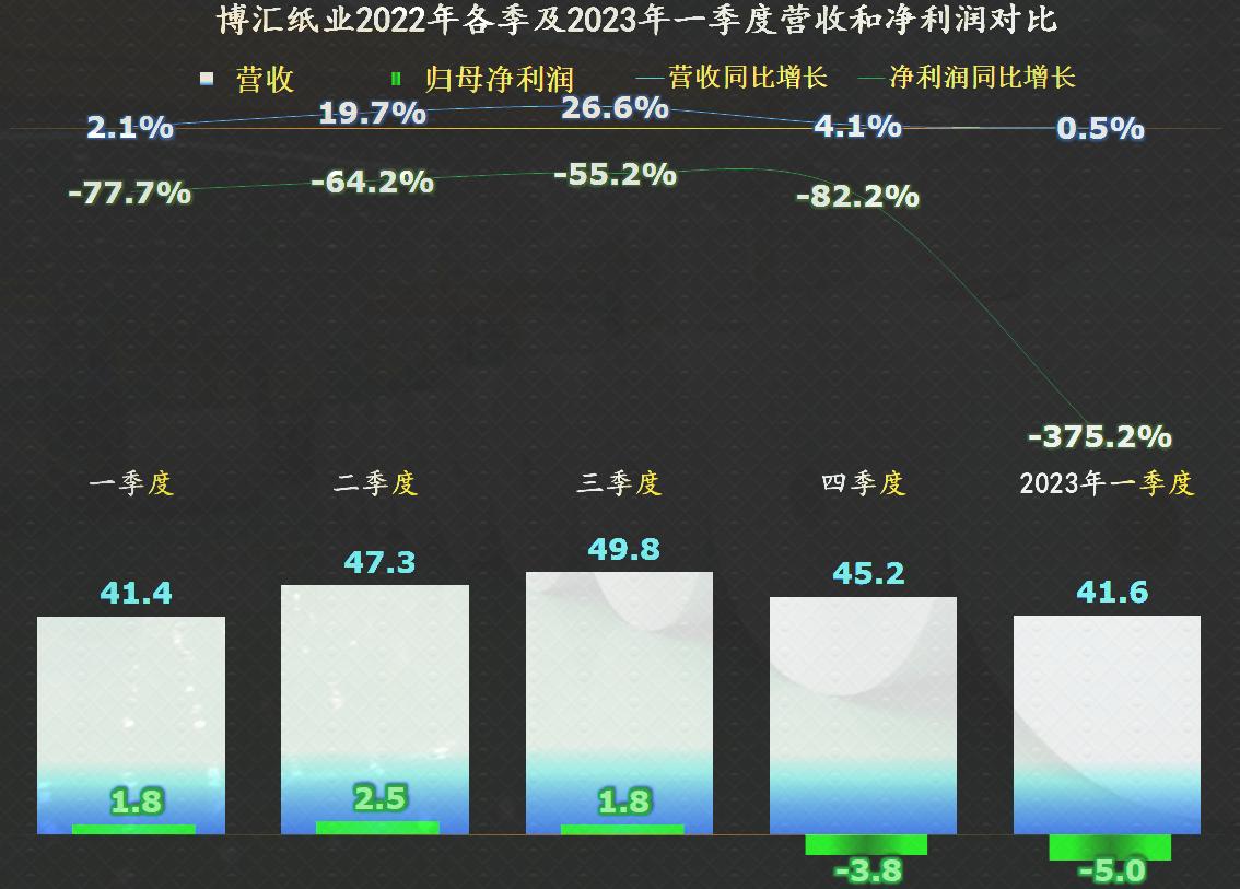 博汇纸业一季报预测2024,博汇纸业2023年第四季度收益
