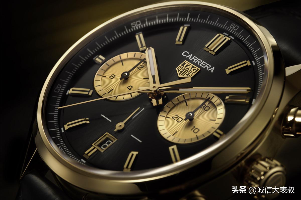 黑金配色腕表经典,黑金配色的中高级腕表