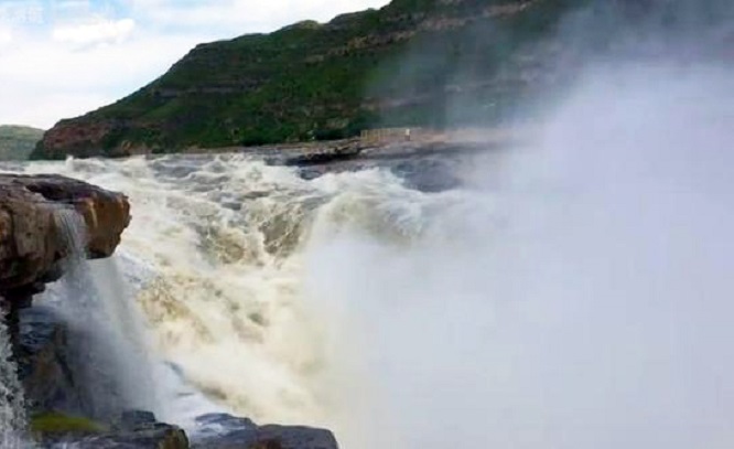 禹门口是黄河最宽的地方吗,禹门口黄河壮观