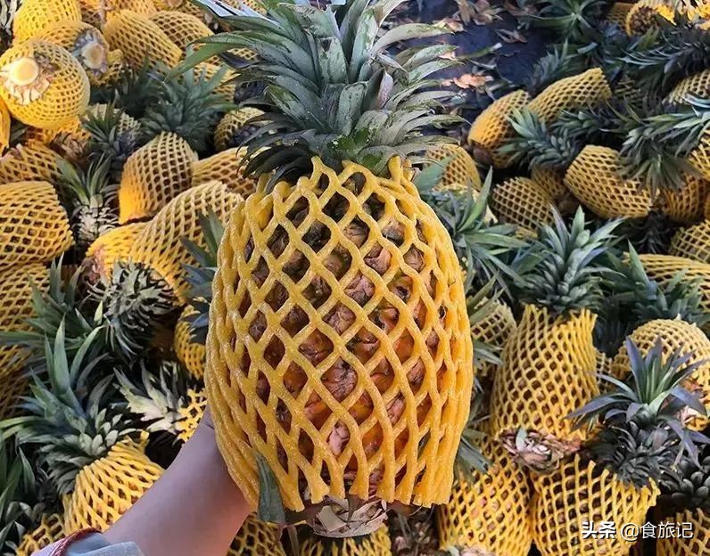 甜脆金钻凤梨,纯甜金钻凤梨菠萝