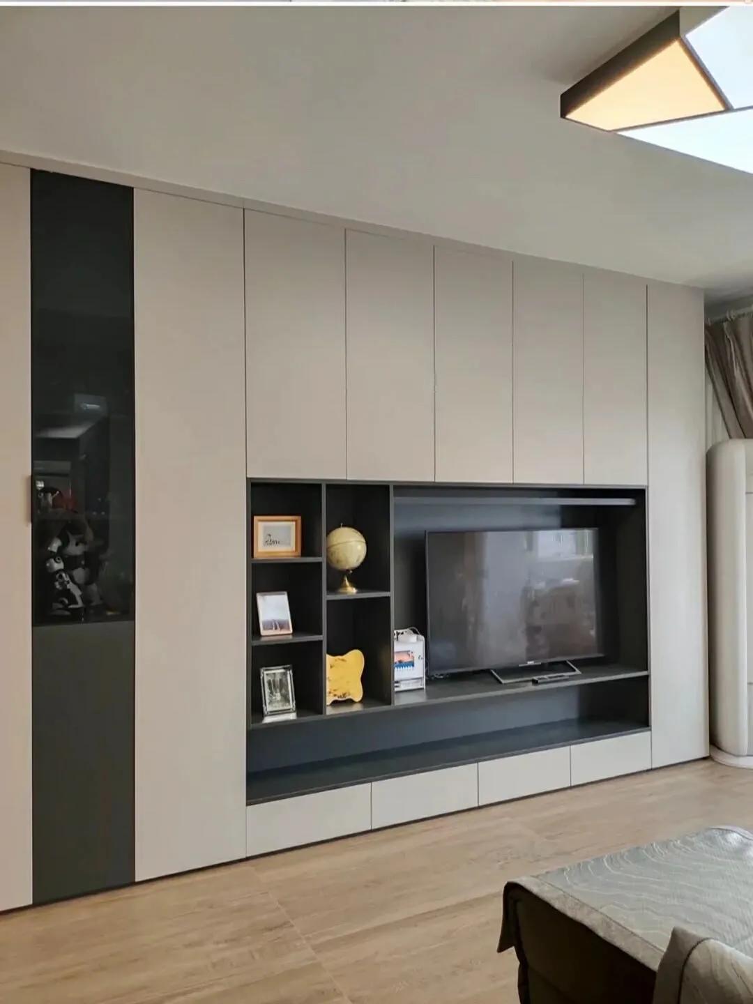 30款背景墙,极简风沙发背景墙