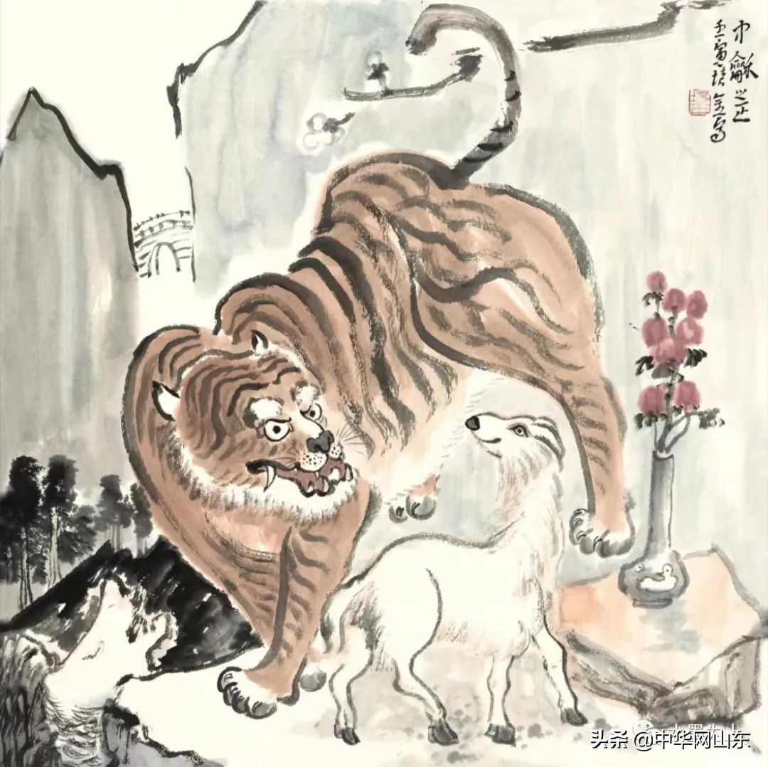 著名画家肖培金推出“虎啸风生——壬寅生肖虎新作展”线上展览