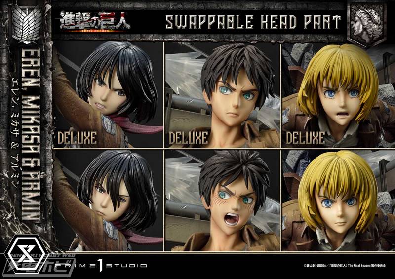 进击的巨人周边手办阿尔敏,进击的巨人艾伦始祖人手办