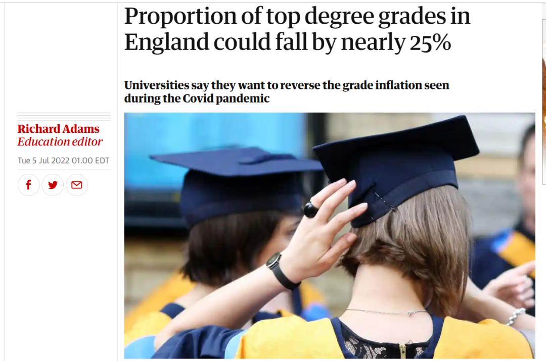 英国硕士一等荣誉学位,英国一等硕士学位占比