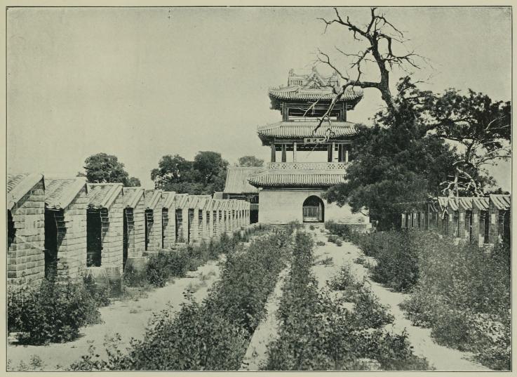老照片：1906年拍摄的北京老建筑，保存完好