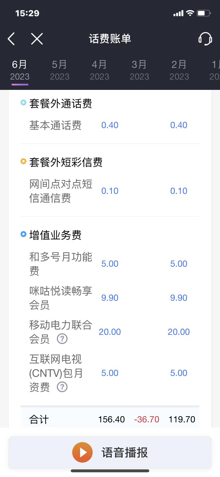 资费套餐一览表大全,如何查询套餐外流量收费情况