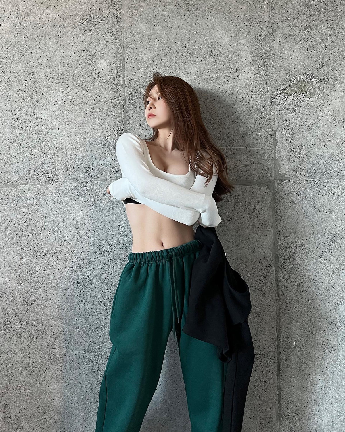 韩国内衣模特网红,韩国健身网红内衣