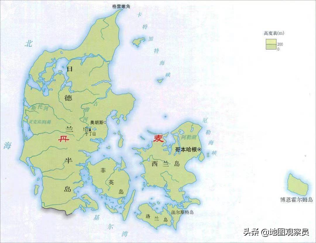 丹麦地理冷知识,丹麦地理人文历史