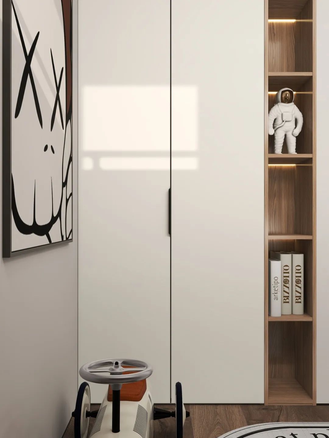 98平米三室两厅二卫简约装修风格,98平方米三室一厅装修现代简约