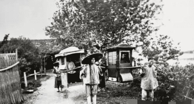 清代杖刑老照片,晚清刑犯图片大全