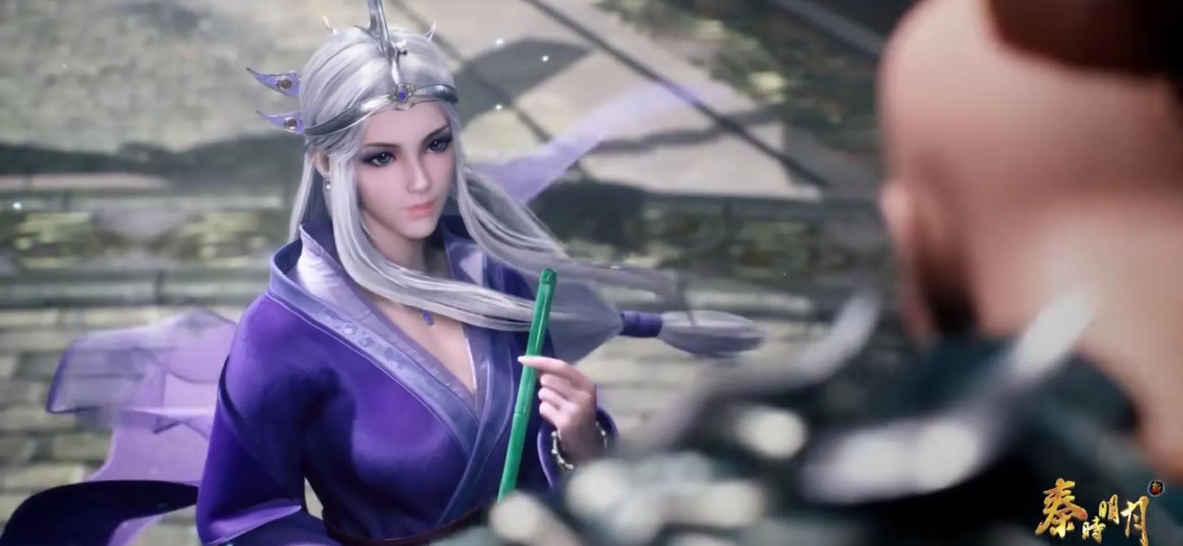 新秦时明月：雪女靓丽登场，仙气飘飘，月神算出天明藏身之处