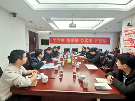 市政协副主席刘海平赴汉拜访合作企业