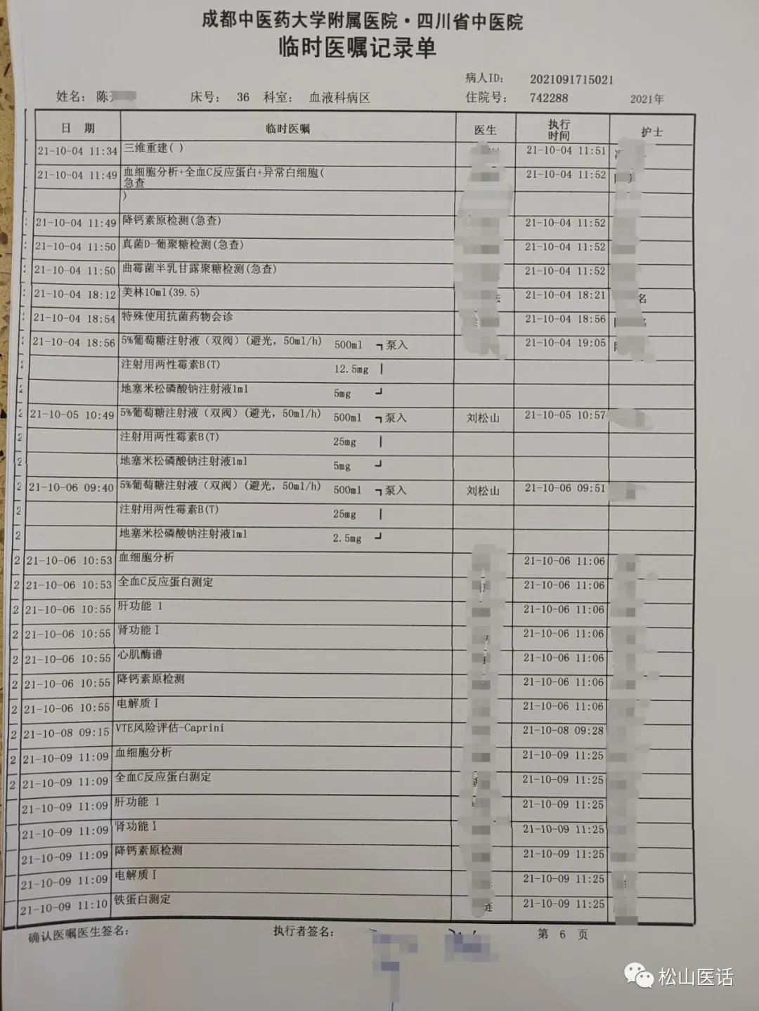 松山医话最新消息,松山医话系列之血液
