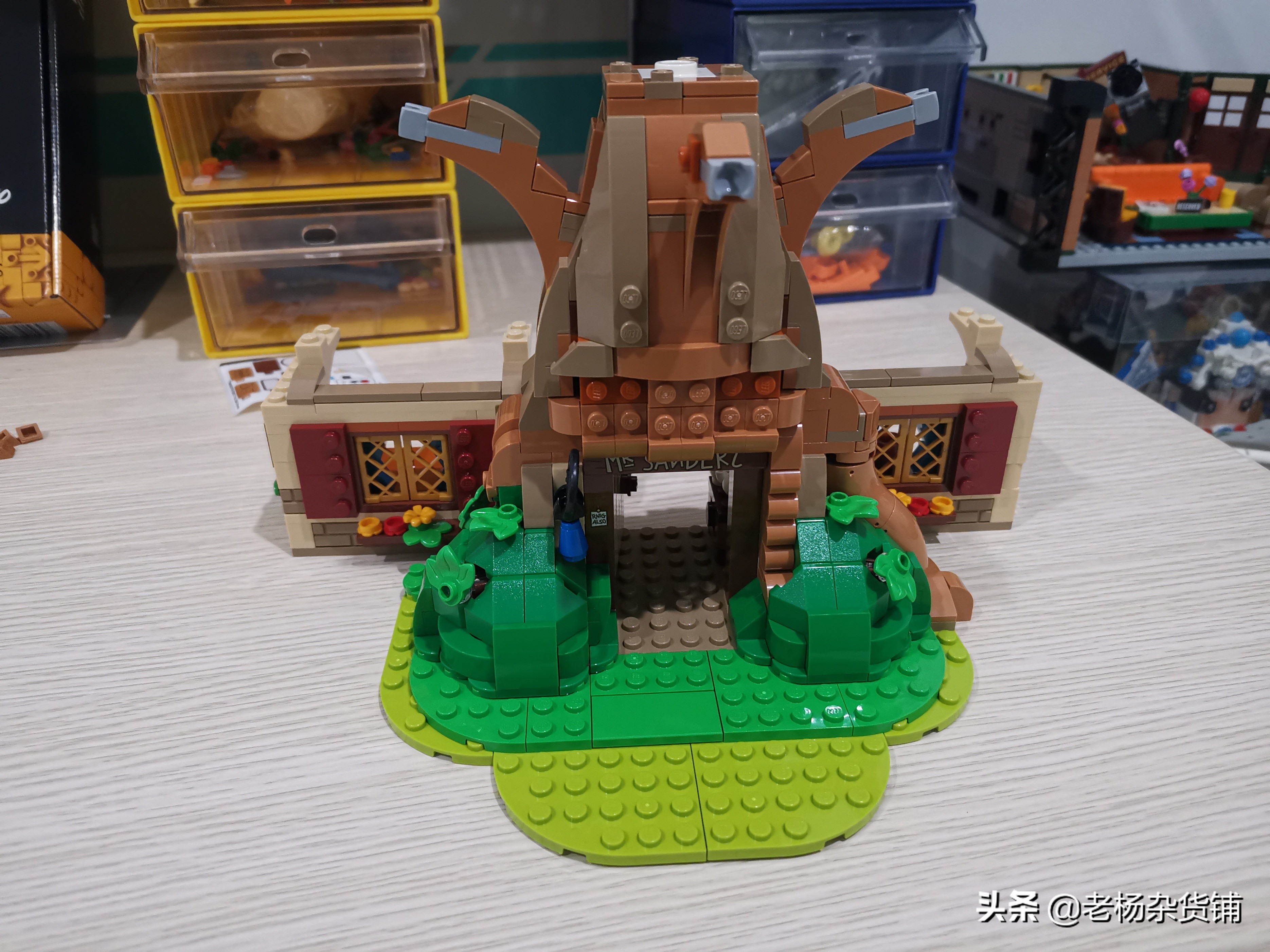 LEGOIEDAS系列21326超萌超好玩的小熊维尼树屋开箱评测