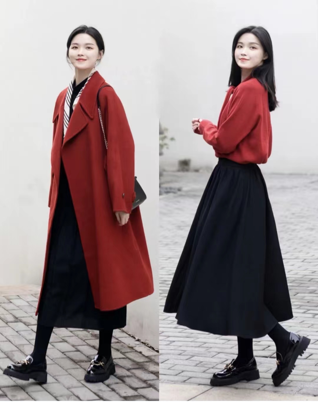 乐福鞋穿搭推荐,乐福鞋的正确穿搭图