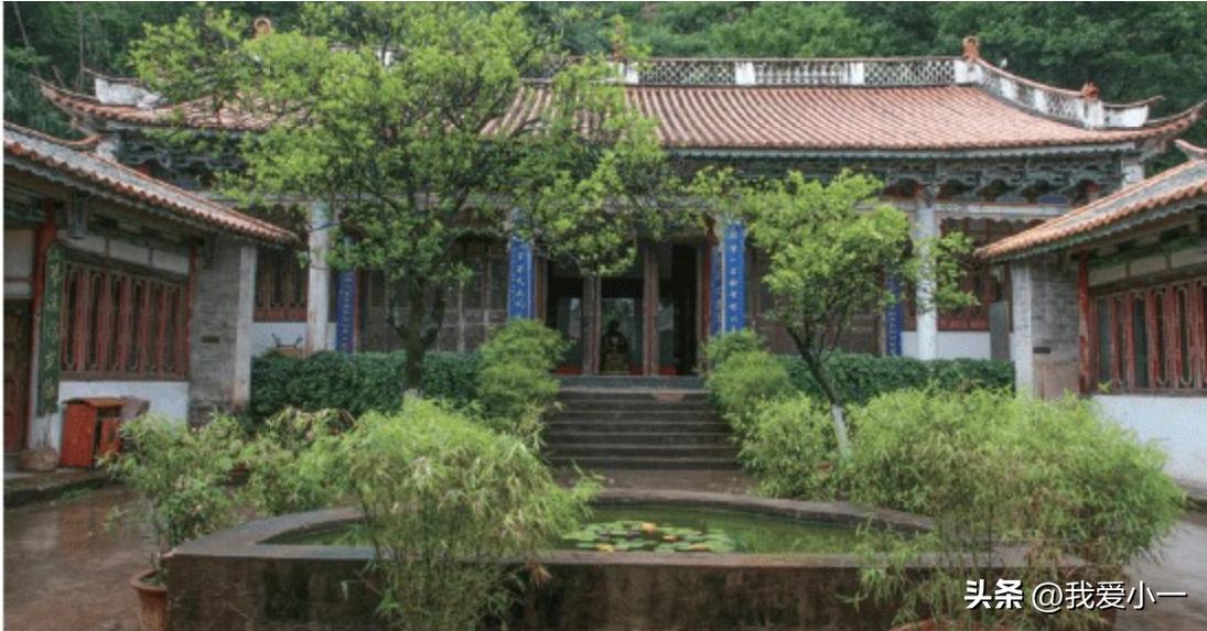 云南昆明古建筑群图,云南省昆明市官渡古镇古建筑