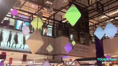 商场装置艺术制作,商场店铺空间艺术设计制作