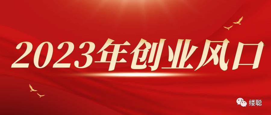 2023年未来创业的风口行业,2024年以后出现的创业风口