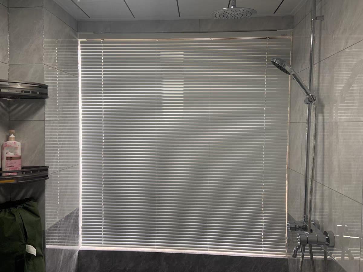 百叶帘适合用在卫生间,卫生间装百叶帘子透光吗