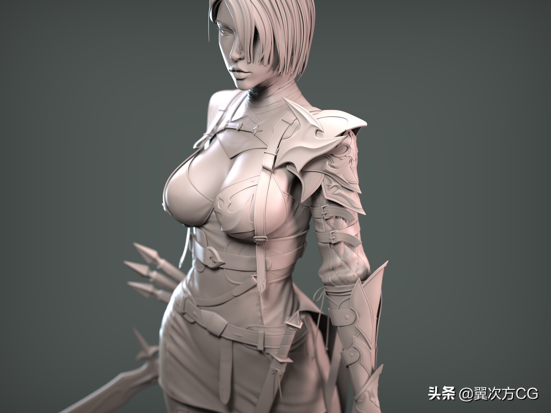 翼次方线下实体班学员白模作品图更-20220616