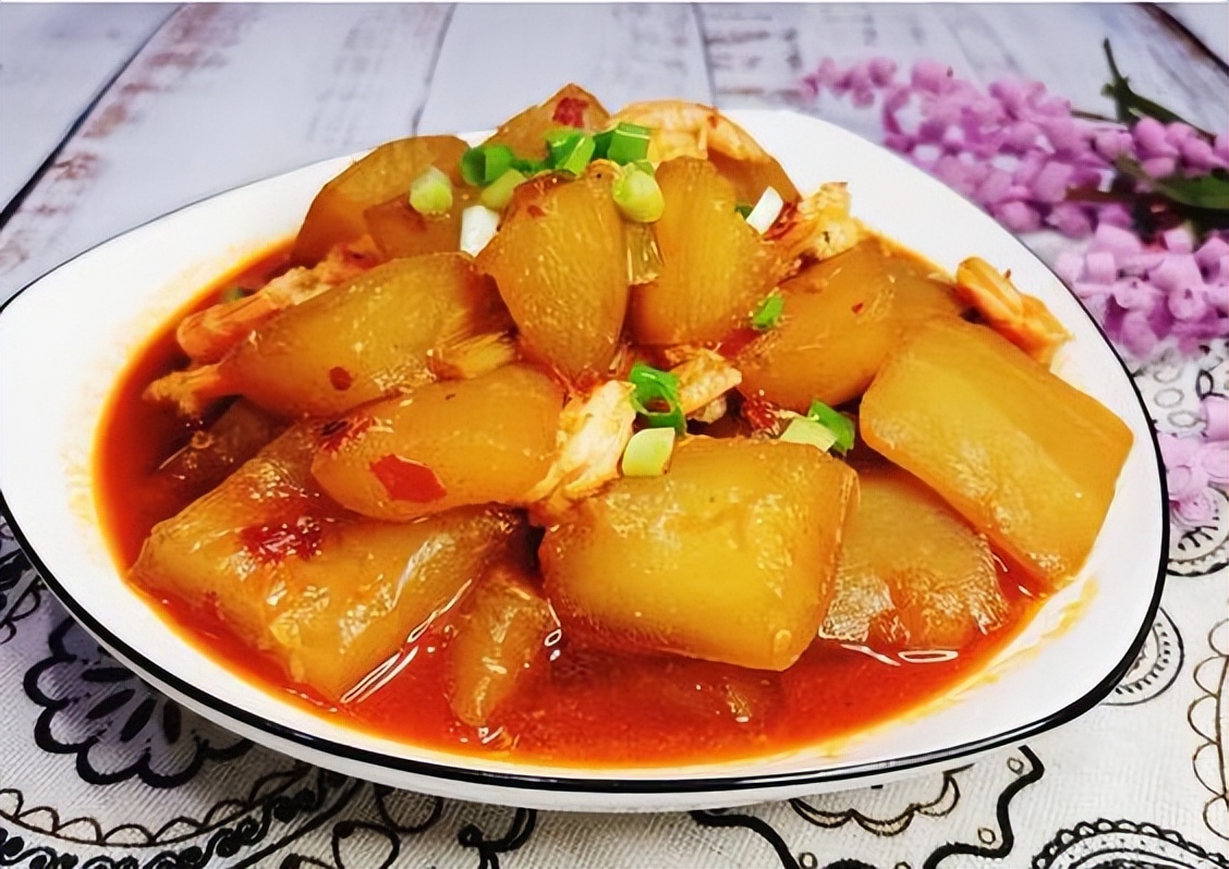 西红柿烧冬瓜简单又好吃的做法,烧冬瓜家常做法