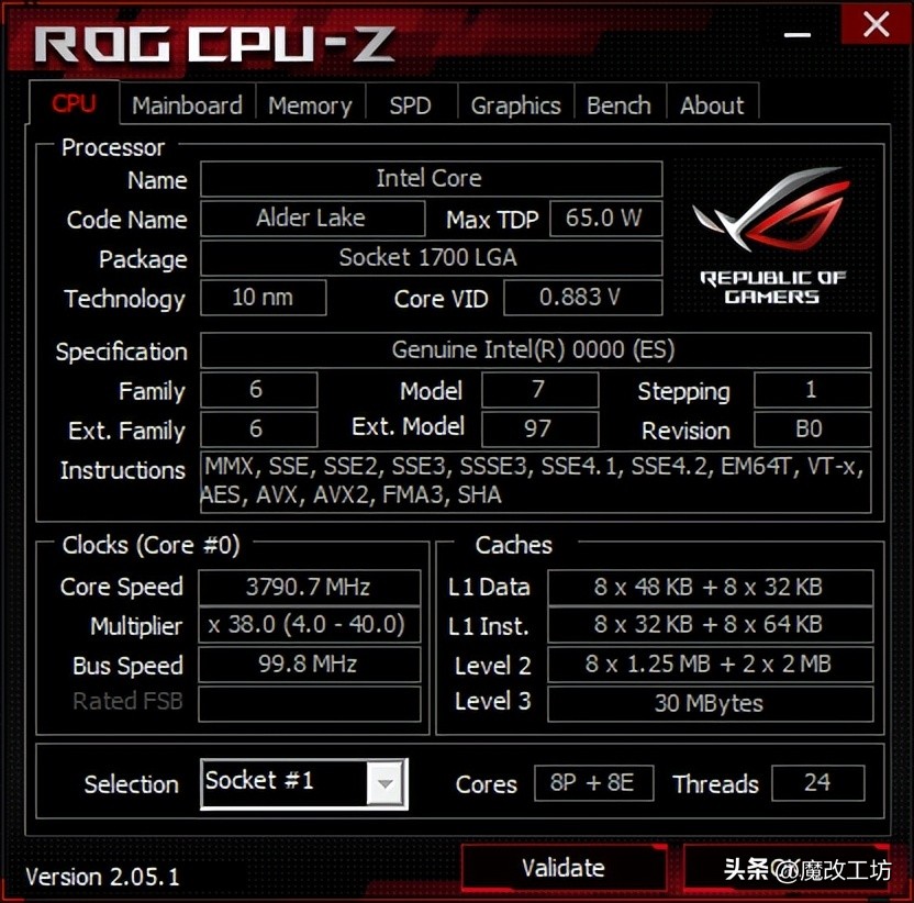 WIFIGO接口蓝牙！500元I9处理器配600元主板，16项供电TYPEC接口