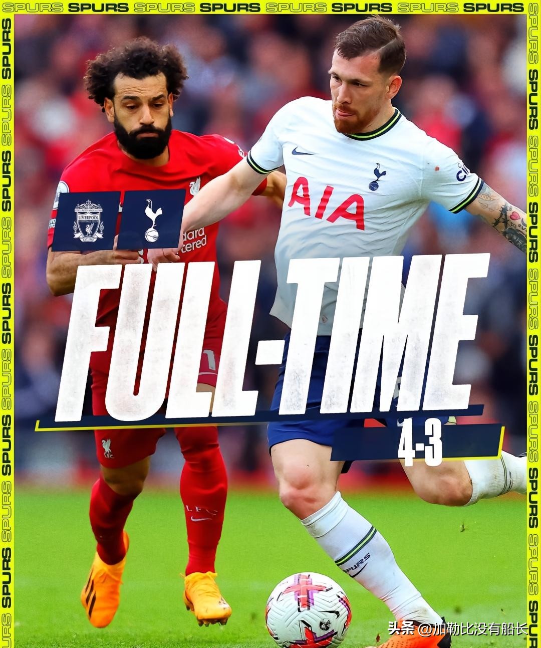 热刺惨遭富勒姆零封,热刺2比1绝杀9人利物浦