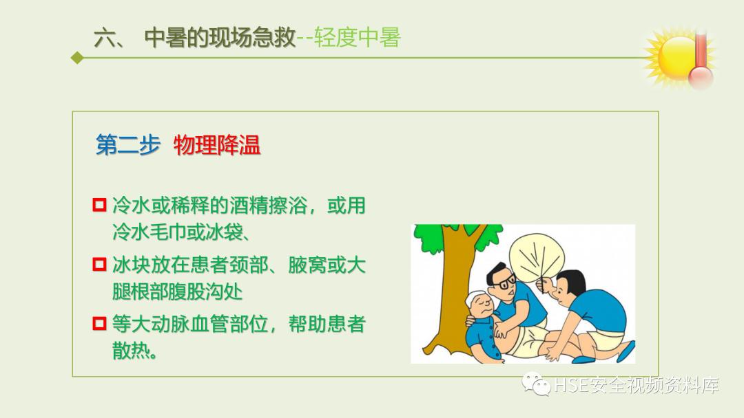 中暑急救课件ppt免费,夏季防高温中暑培训ppt课件